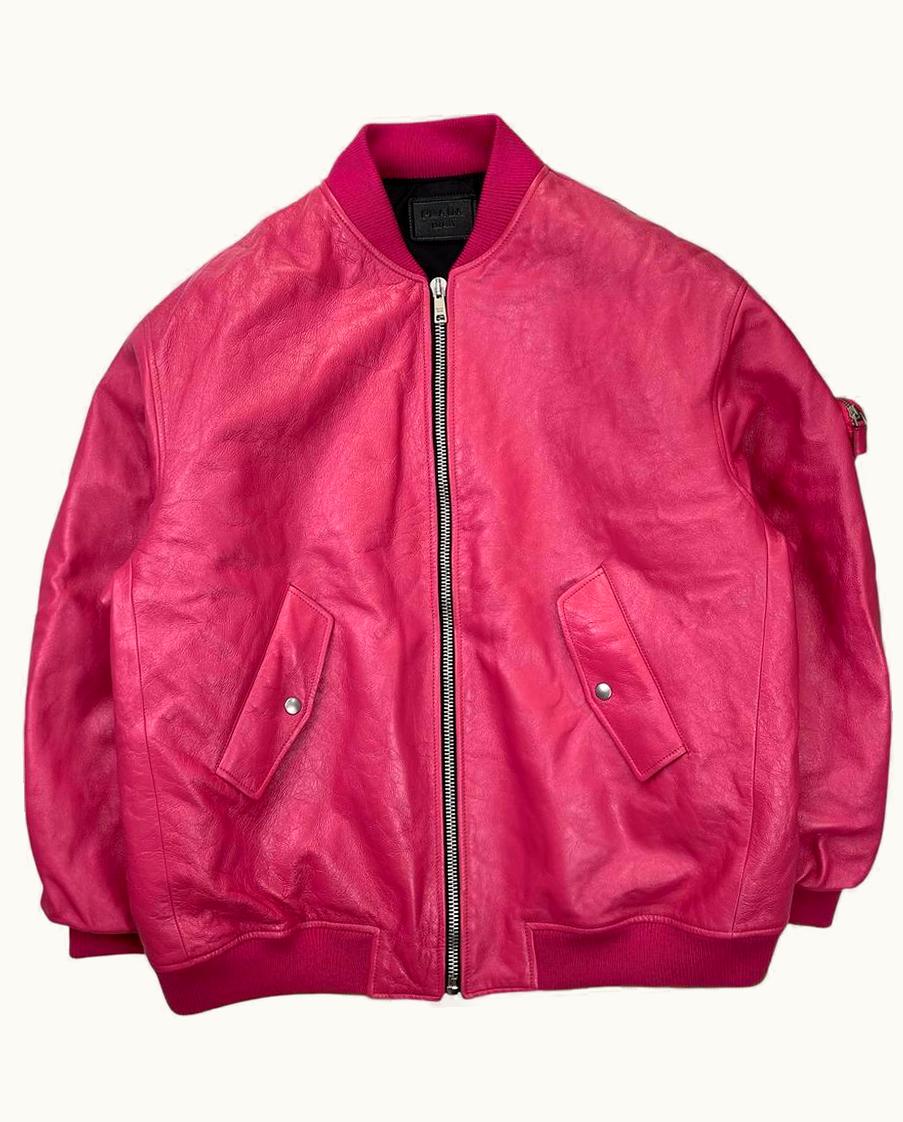 Prada Prada Oversized Nappa Leather Bomber A/W 2021