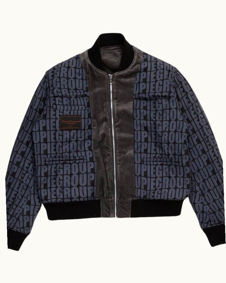 UNDERCOVER Undercover “witch’s Cell Division” Reversible Velour Groupie Bomber A/W 2002