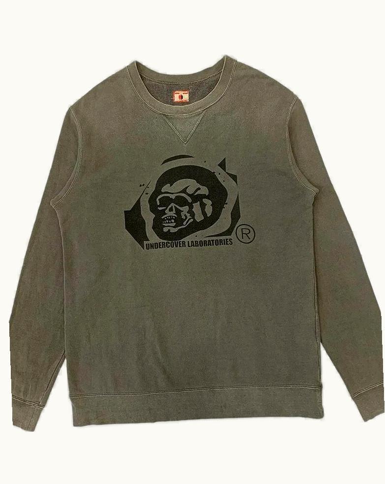 UNDERCOVER “the Illusion Of Haze” Undercover Laboratories Skull Oversized S/S 2002