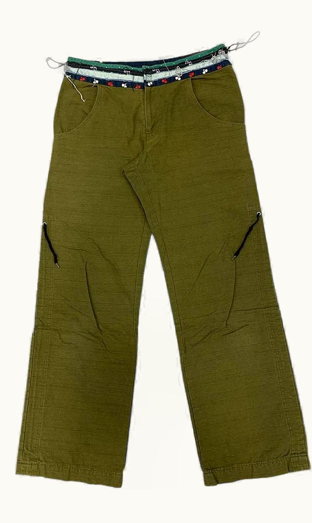 UNDERCOVER Undercover “paper Doll” Decorated Waist Easy Trousers A/W 2003