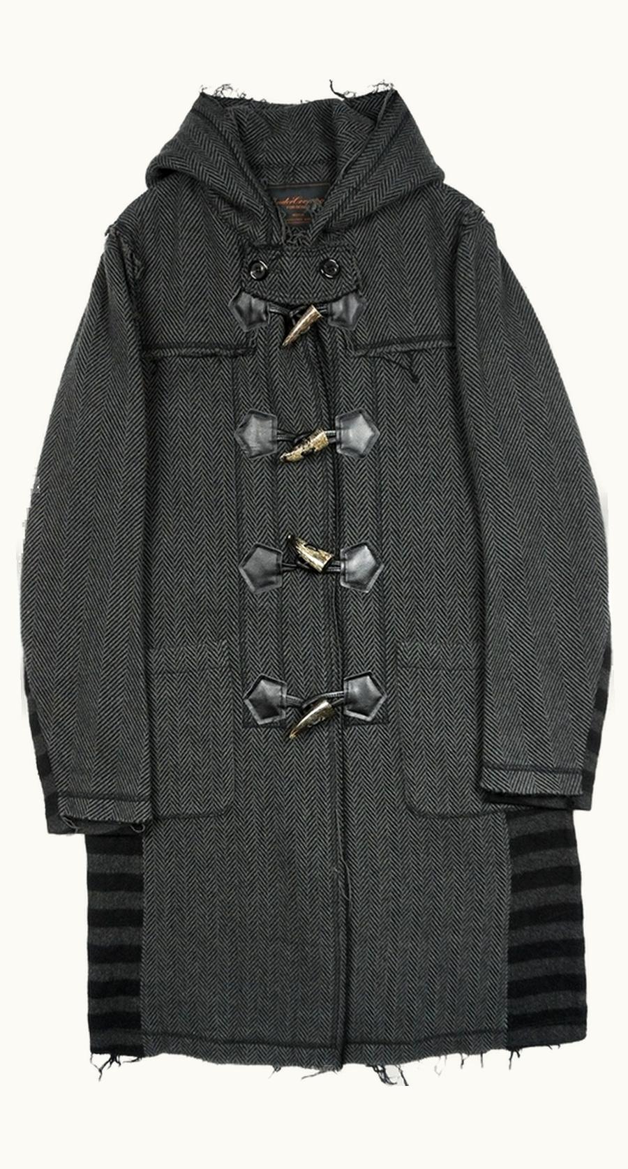 UNDERCOVER Undercover “paper Doll” Hybrid Reconstructed Hooded Coat A/W 2003