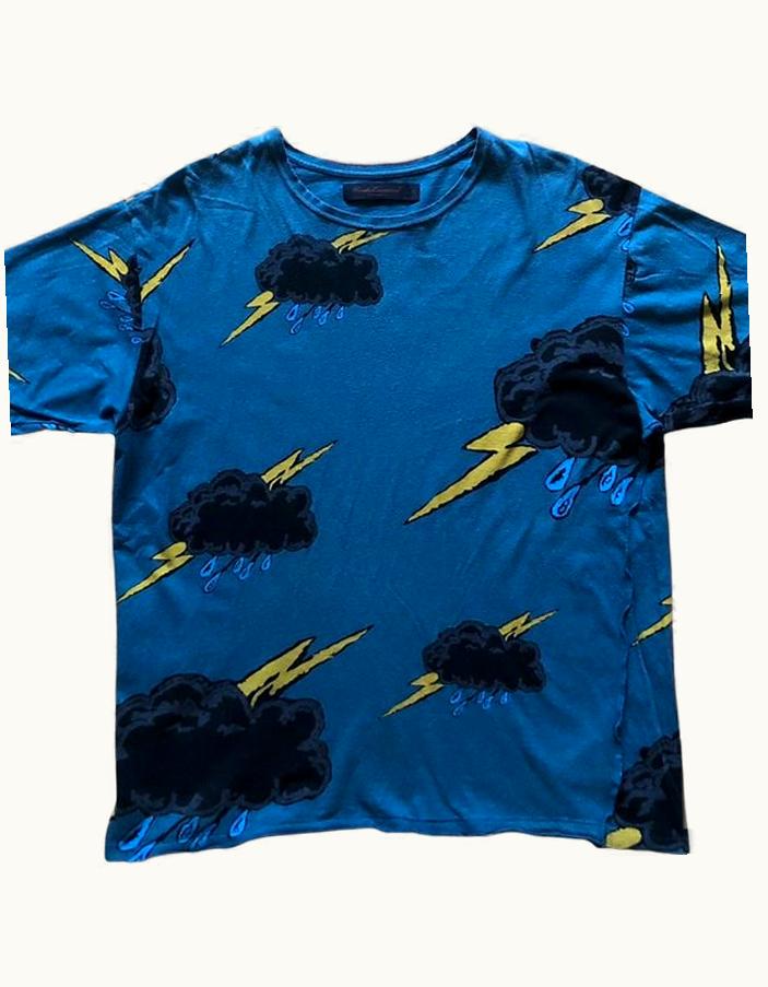 UNDERCOVER Undercover “scab” Thunder & Lightning Bolt T-Shirt S/S 2003