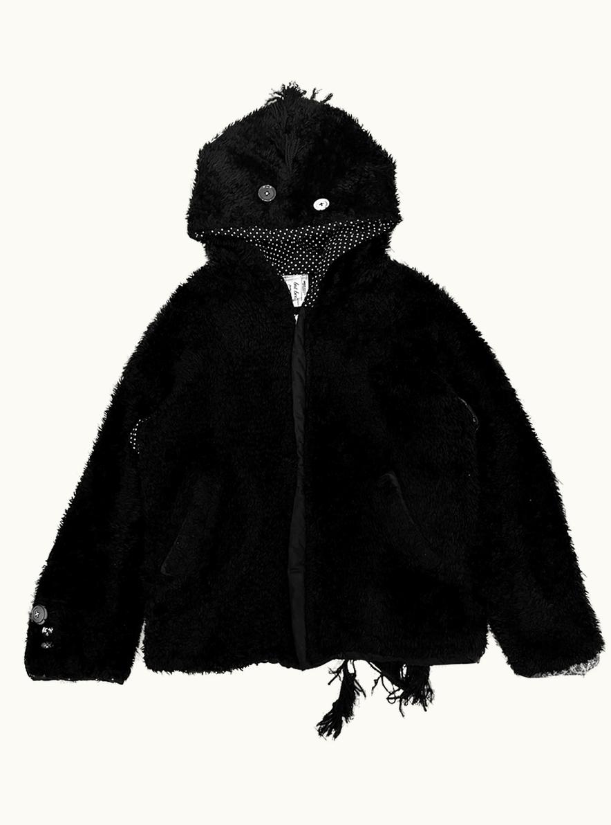 UNDERCOVER Undercover “part Parasitic Part Stuffed” Furry Monster Hoodie A/W 2004