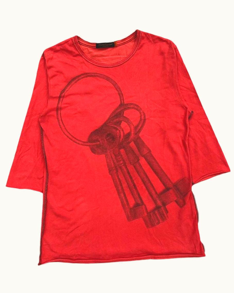 UNDERCOVER Undercover “but Beautiful II” Key Raglan T-Shirt S/S 2005