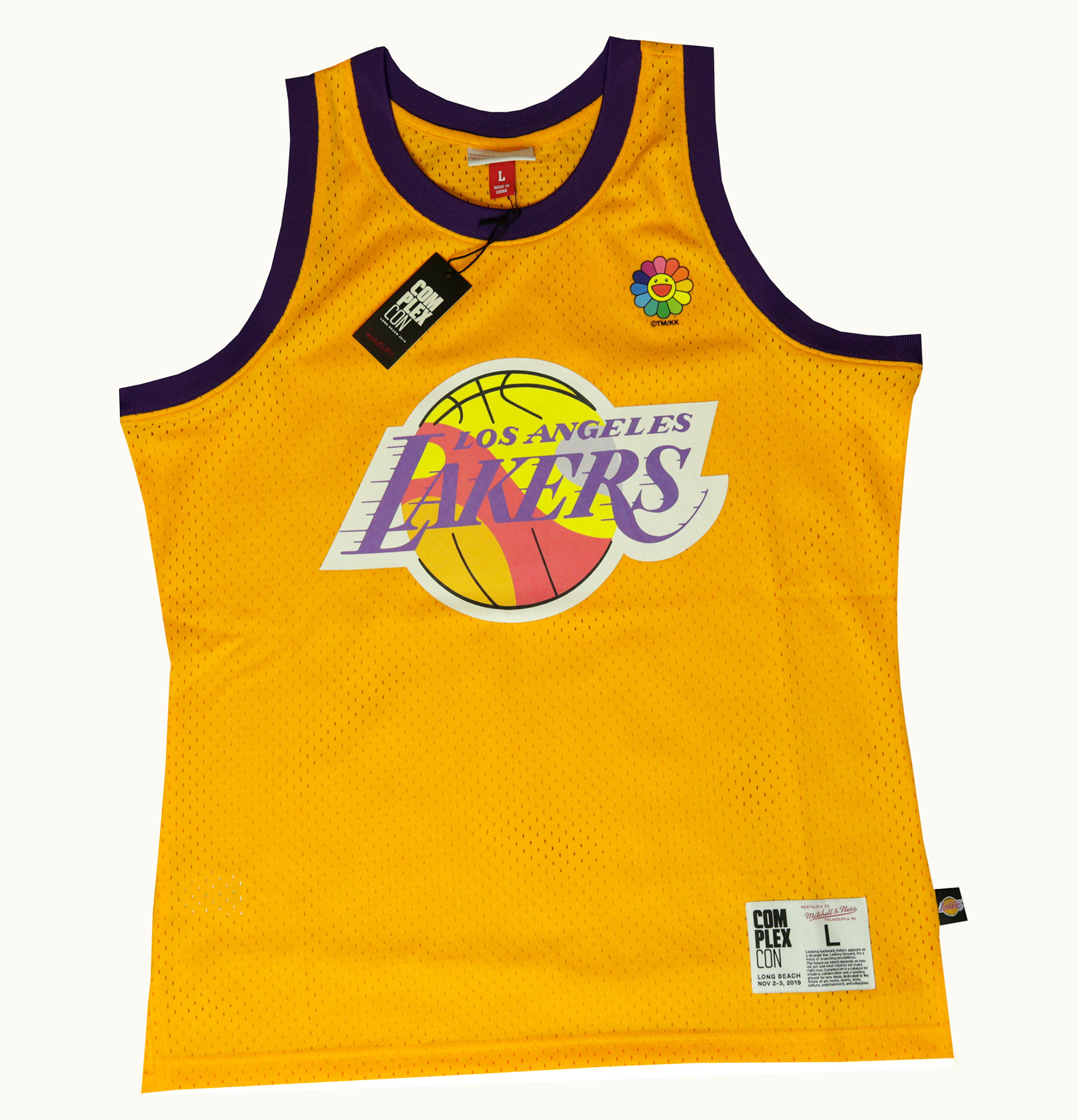 Takashi Murakami Takashi Murakami ComplexCon x LA Lakers MN Basketball Jersey Gold