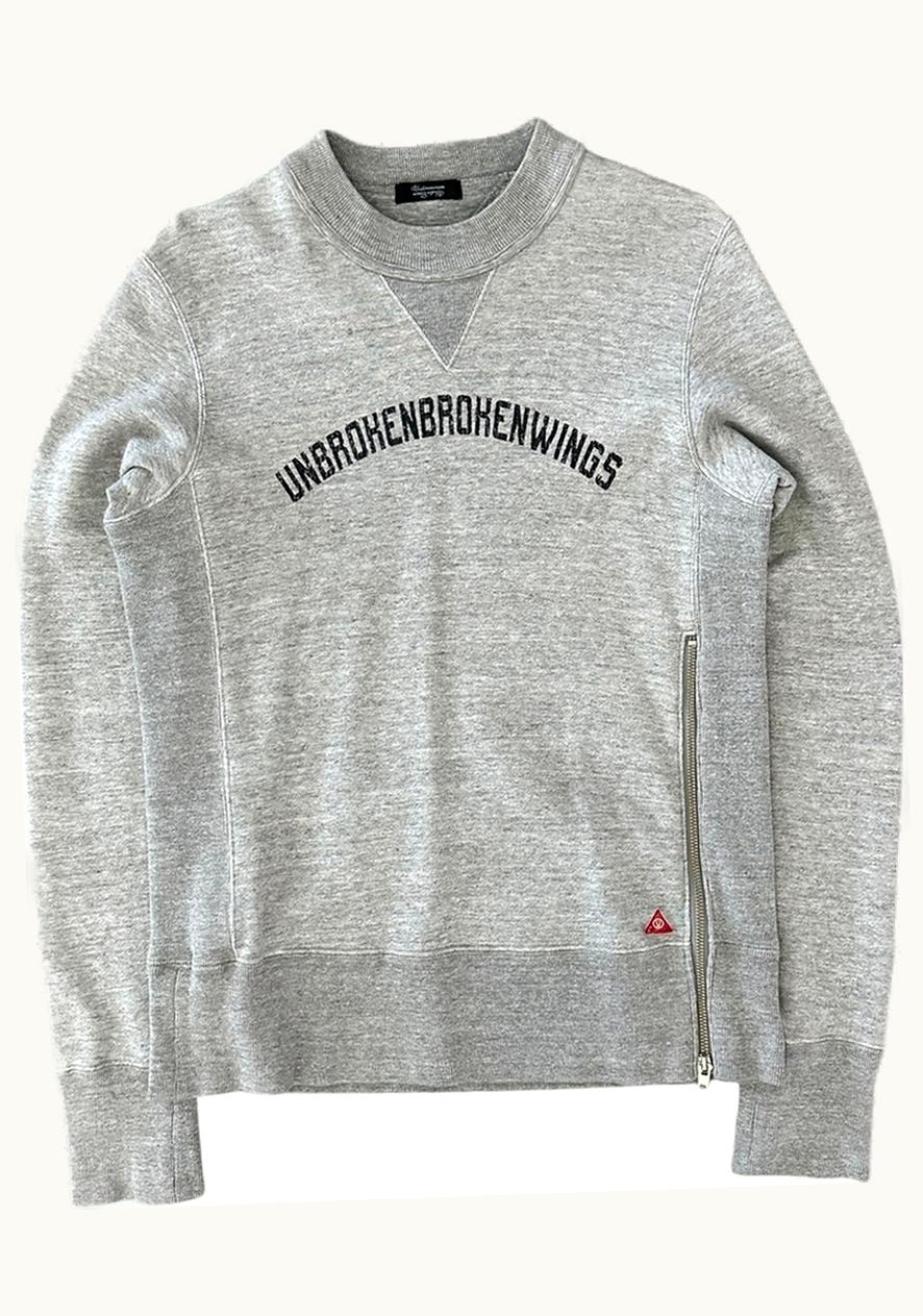 UNDERCOVER Undercover “unbrokenwings” Side-Zip Crewneck Jumper A/W 2008