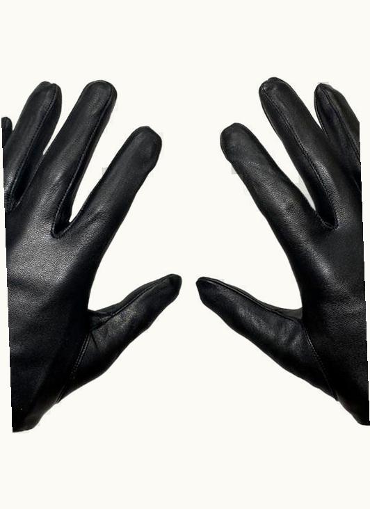UNDERCOVER Undercover Fuck The Future / Past Leather Gloves A/W 2015