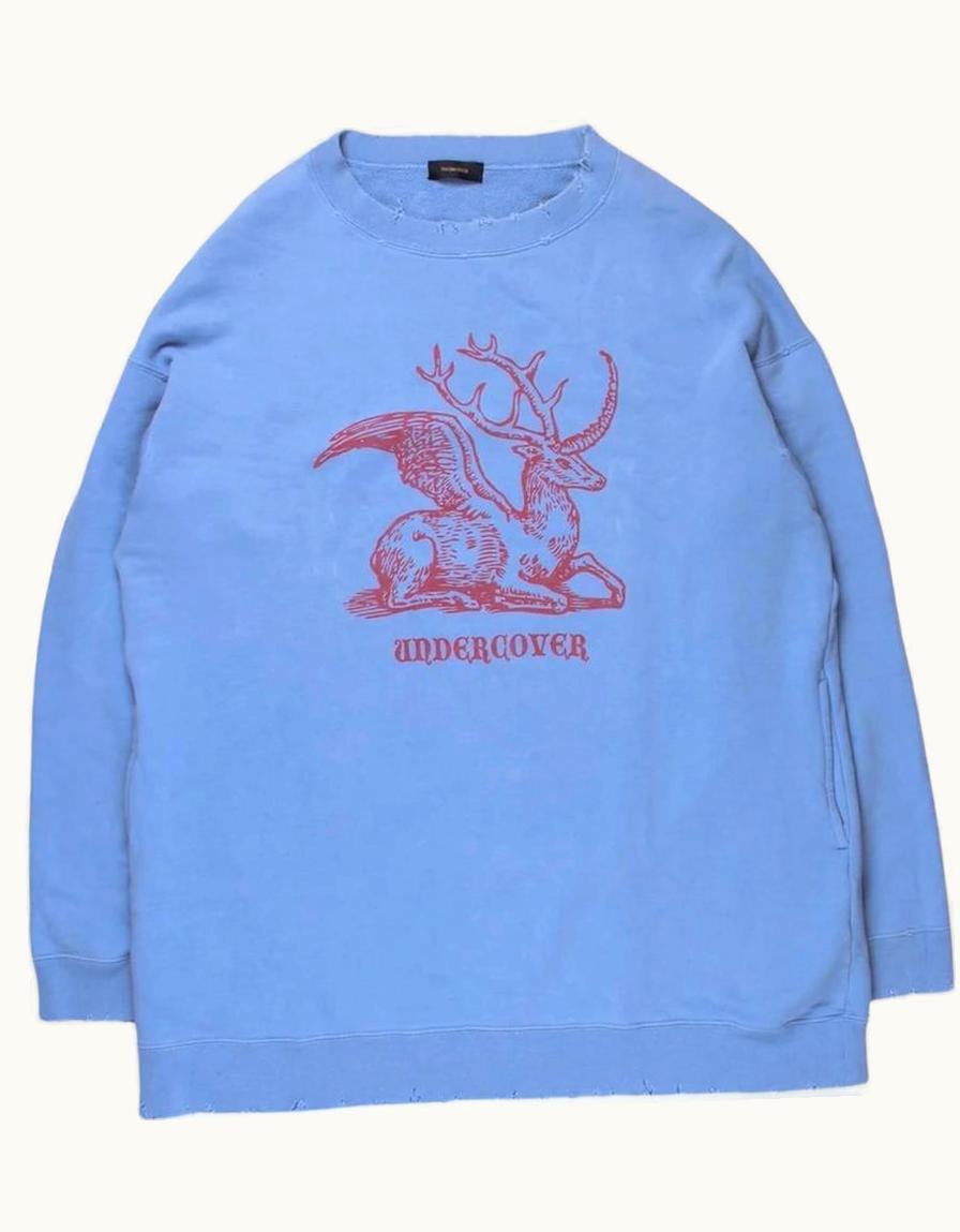 UNDERCOVER Undercover Oversized Brainwashed Generation Crewneck Sweatshirt A/W 2017