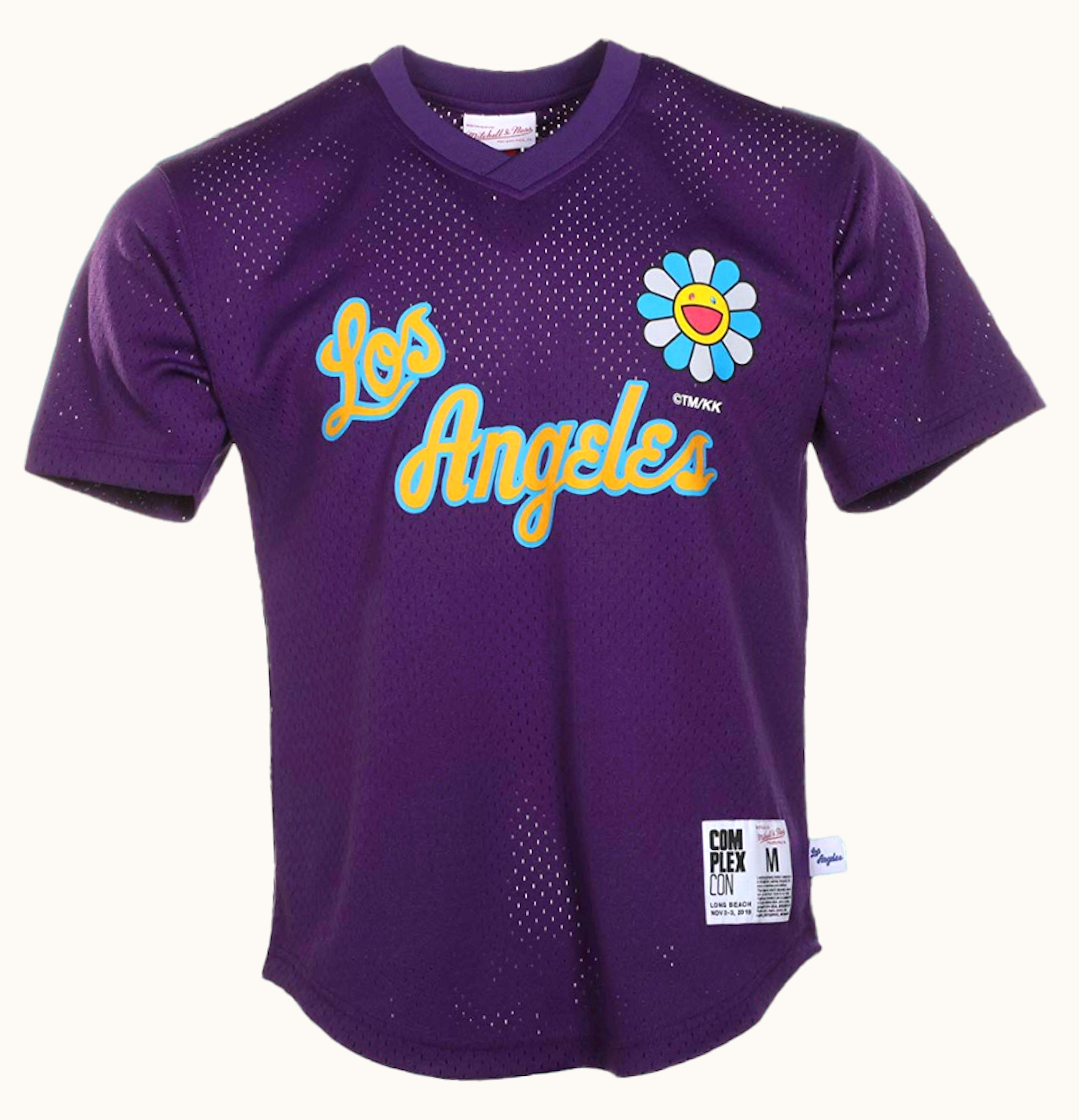 Takashi Murakami Takashi Murakami ComplexCon x LA Lakers MN S S BP Jersey Purple