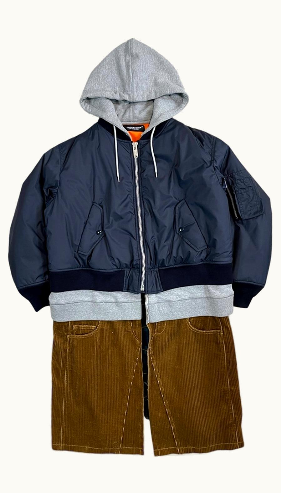 UNDERCOVER Undercover Corduroy Hybrid Bomber Jacket A/W 2018