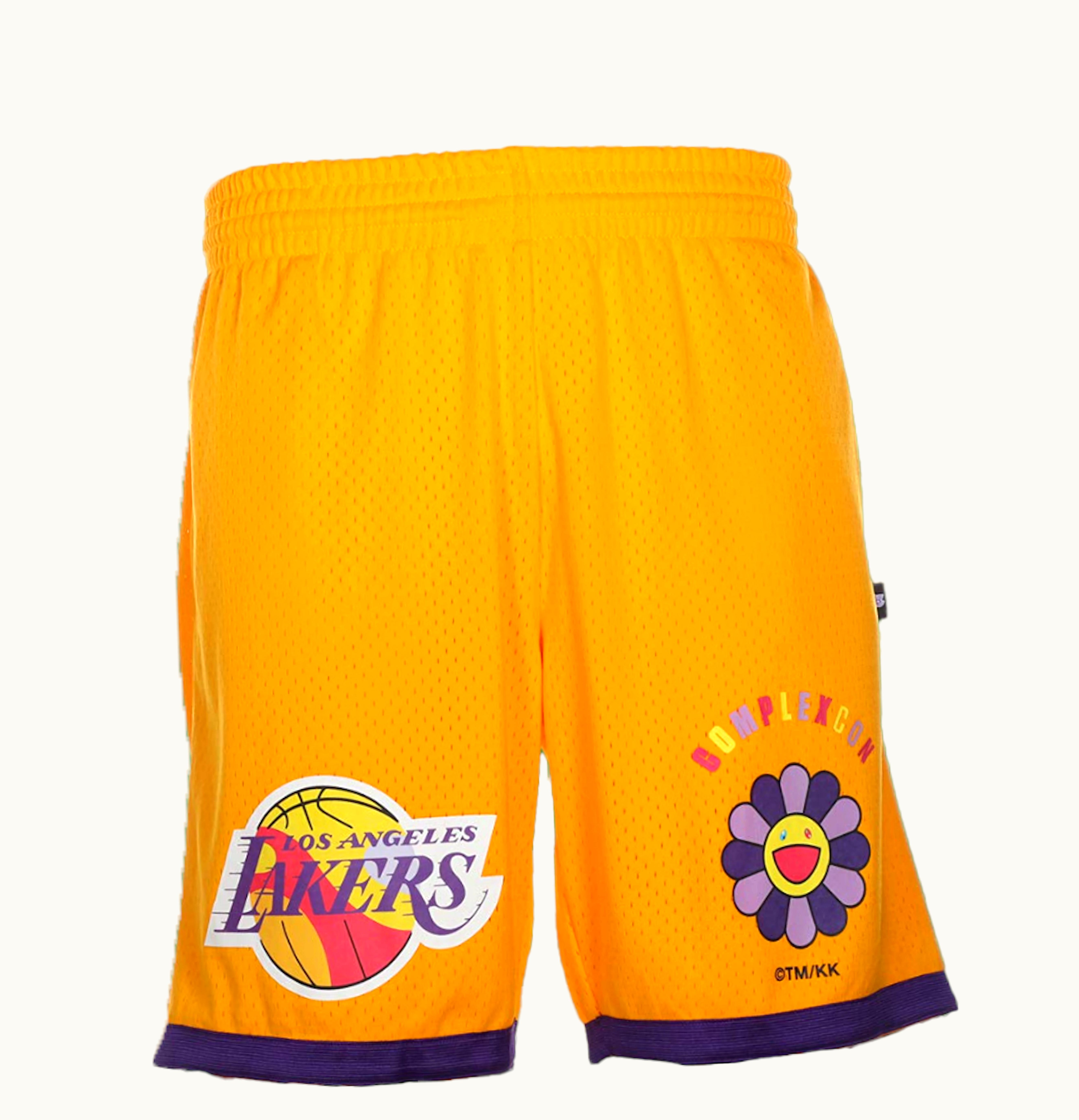 Takashi Murakami Takashi Murakami ComplexCon x LA Lakers MN Basketball Shorts Yellow