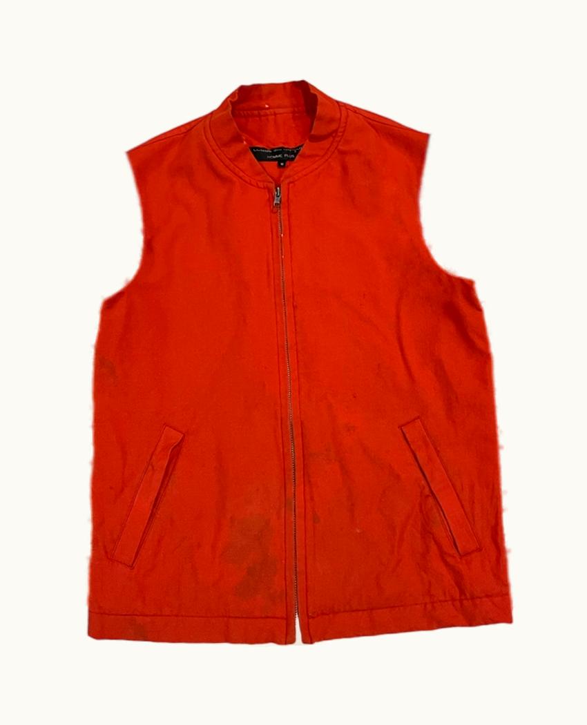 Comme Des Garçons Homme Plus Comme Des Garçons Homme Plus Hybrid Knit Sleeve Zip Jacket A/W 1996