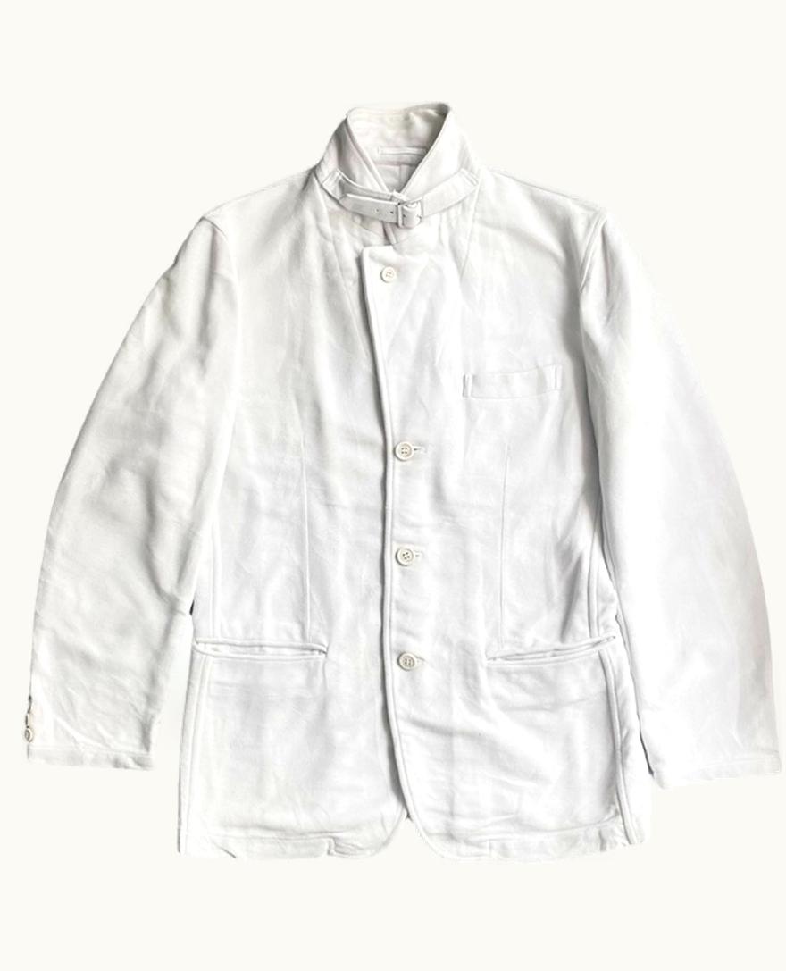 Comme Des Garçons Homme Comme Des Garçons Homme Moleskin Neck Buckle Jacket A/W 2001