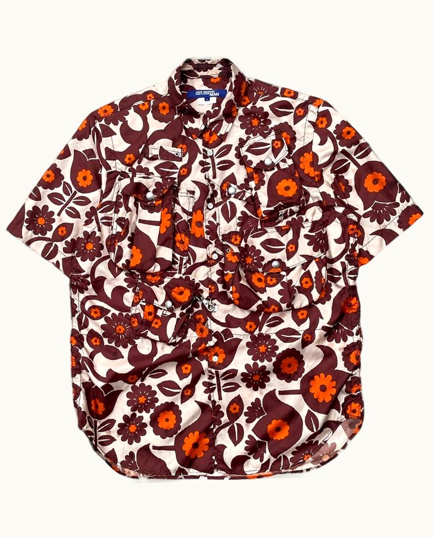 Junya Watanabe Junya Watanabe Floral Cargo Pocket Shirt S/S 2005