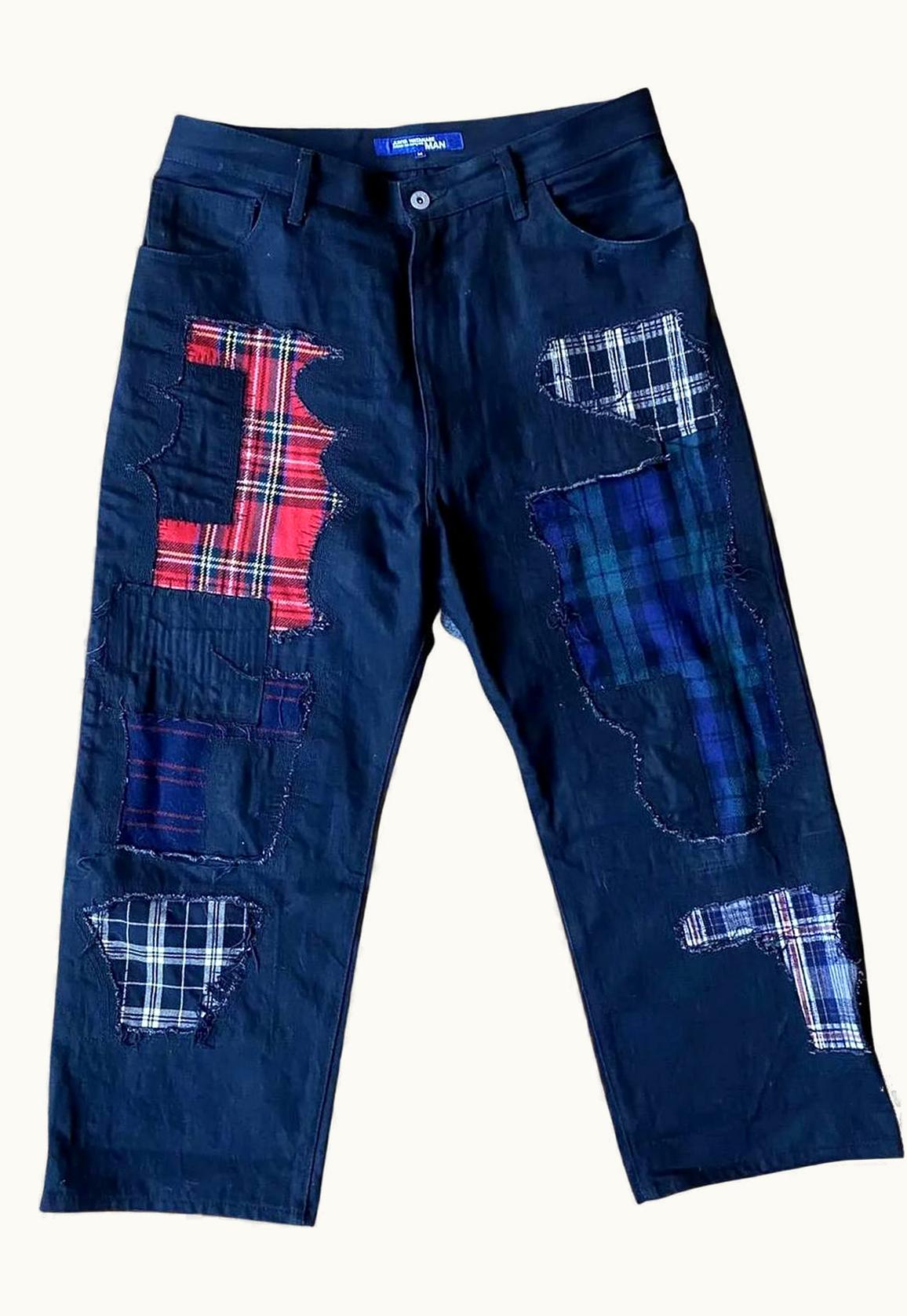 Junya Watanabe Junya Watanabe Bootcut Patchwork Denim A/W 2014