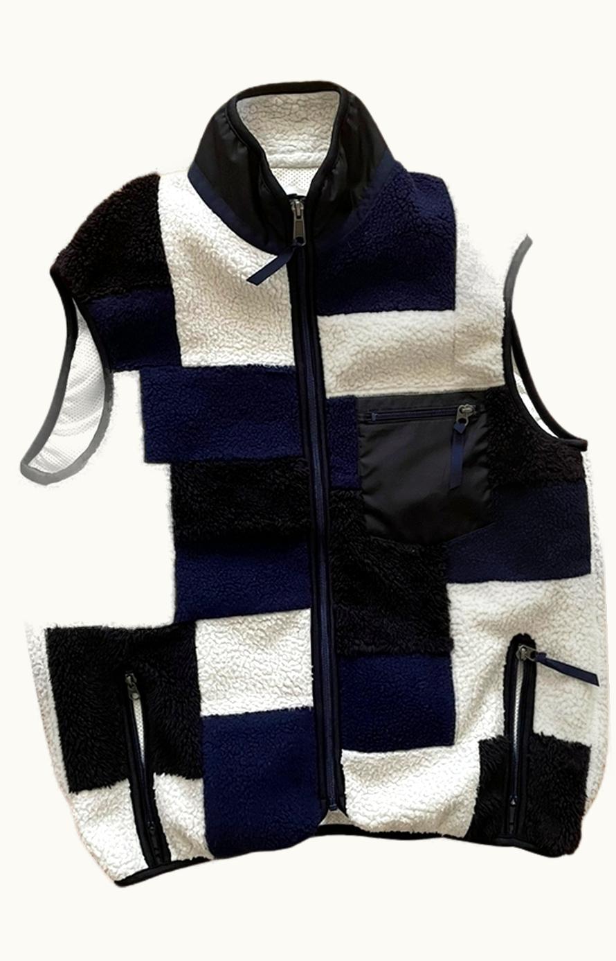 Comme Des Garçons Comme Des Garçons Patchwork Vest Fleece A/W 2016