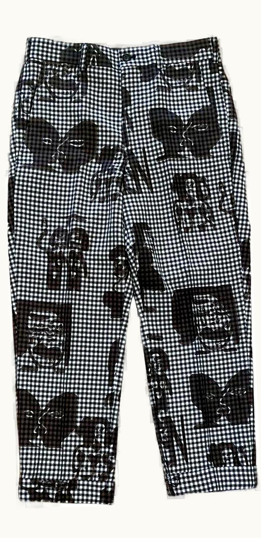 Comme Des Garçons Comme Des Garçons Wool Printed Slacks A/W 2019