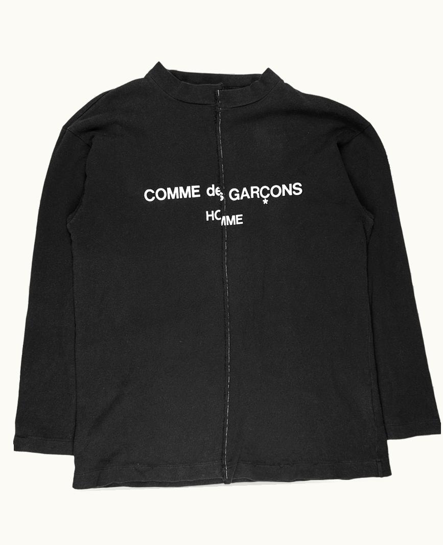 Comme Des Garçons Homme Comme Des Garçons Homme Split Logo Long Sleeve T-Shirt A/W 1993
