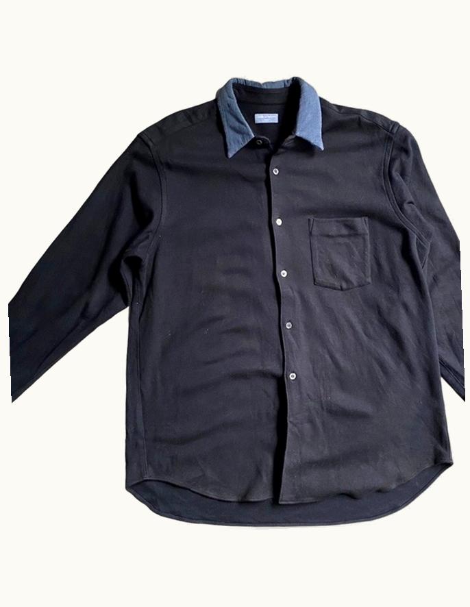 Comme Des Garçons Homme Comme Des Garçons Homme Contrast Collar Cotton Shirt A/W 1996