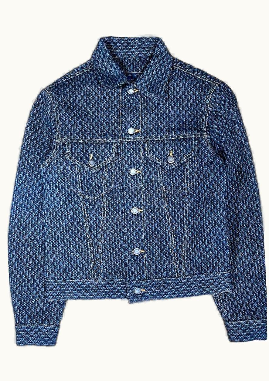Comme Des Garçons Homme Comme Des Garçons Homme Heavy Knit Trucker Jacket A/W 1997