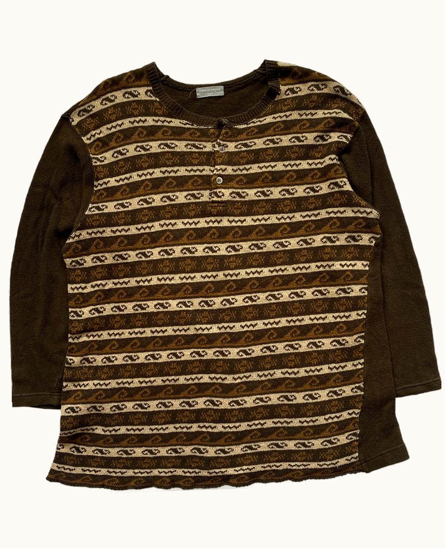 Comme Des Garçons Homme Comme Des Garçons Homme Asymmetrical Knit Jumper A/W 1997