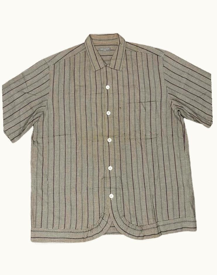 Comme Des Garçons Homme Comme Des Garçons Homme Striped Bowling Shirt A/W 2000