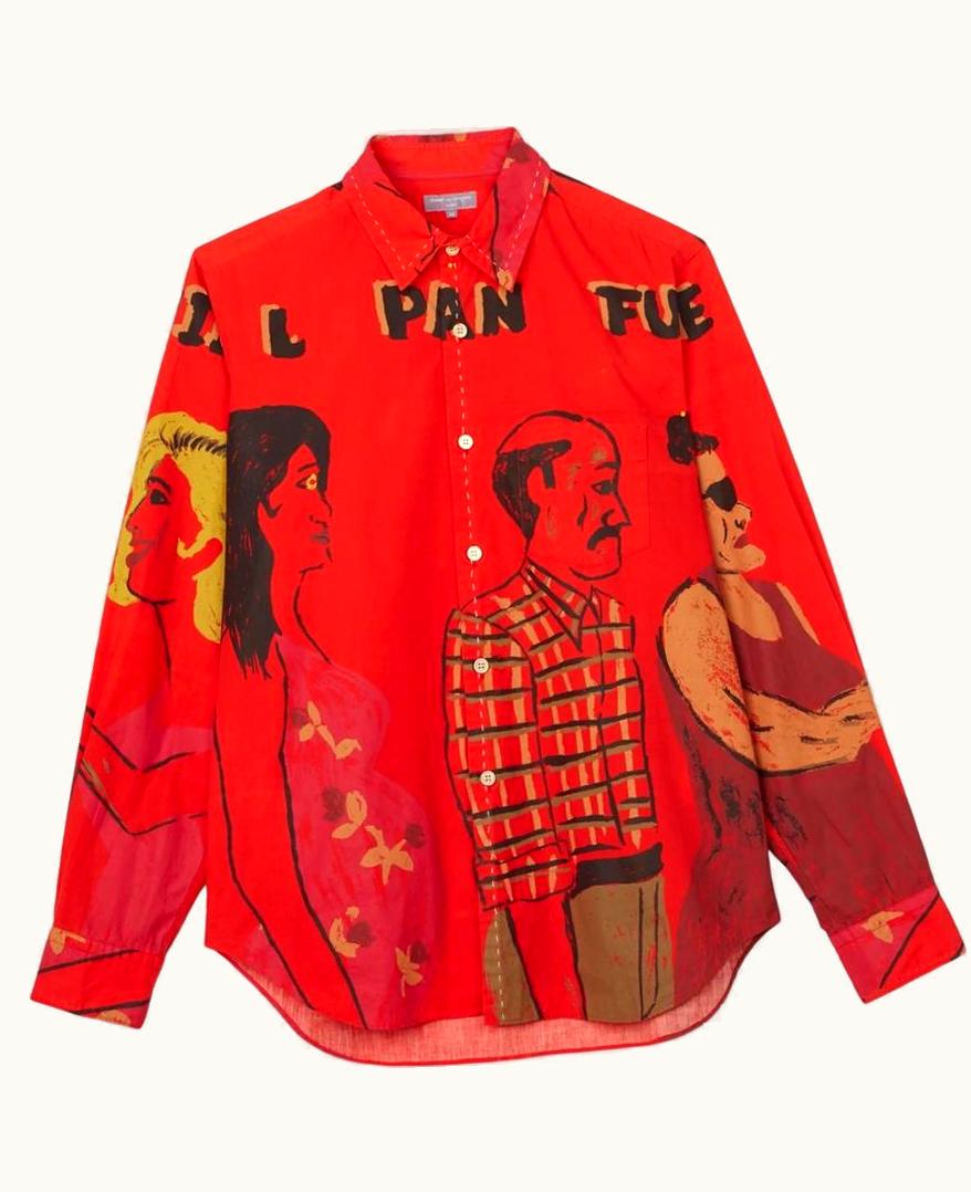 Comme Des Garçons Homme Comme Des Garçons Homme Cuba Button Up A/W 2002