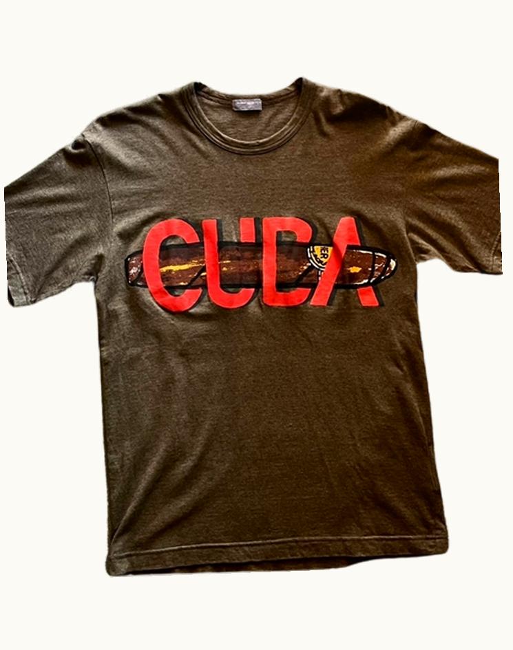 Comme Des Garçons Homme Comme Des Garçons Homme Cuba Cigar T-Shirt S/S 2003