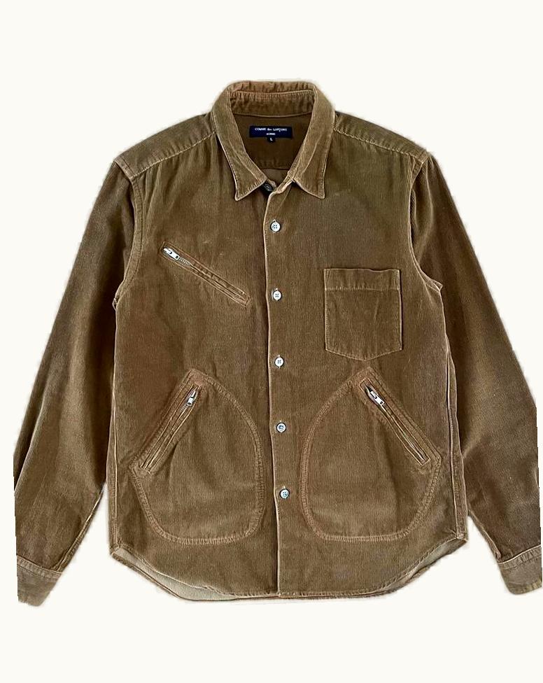 Comme Des Garçons Homme Comme Des Garçons Homme Corduroy Utility Button Down S/S 2005