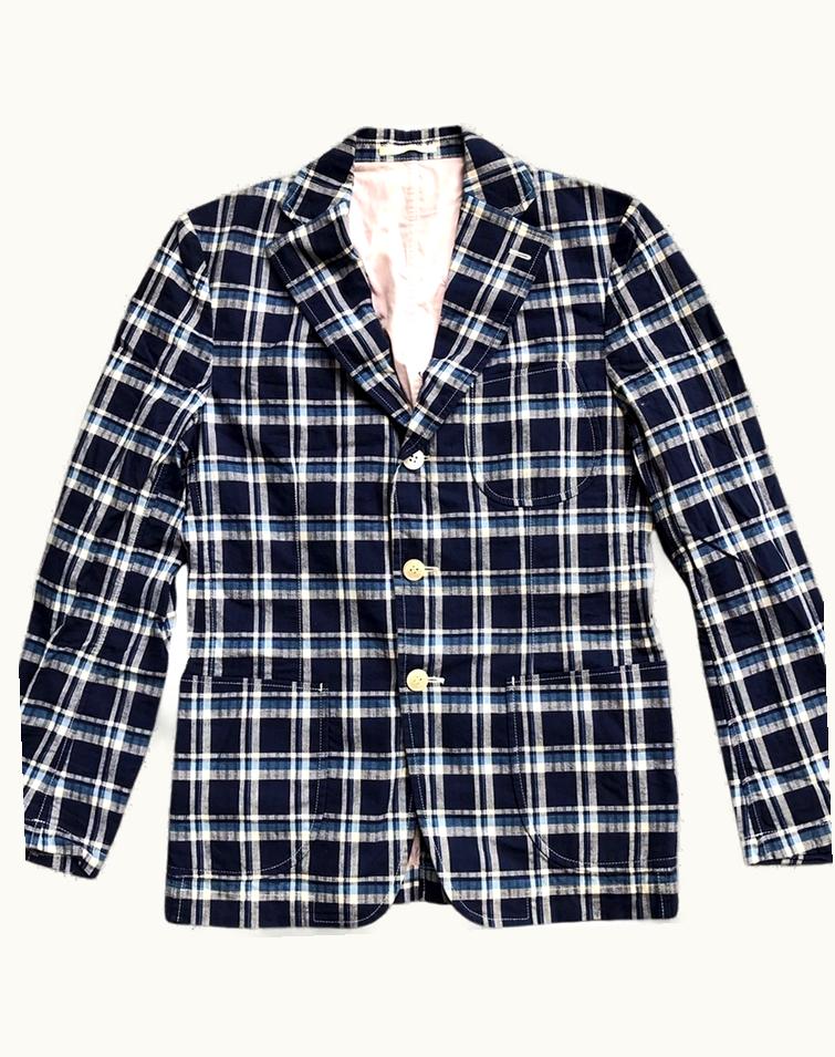 Comme Des Garçons Homme Comme Des Garçons Homme Plaid Lightweight Blazer S/S 2013