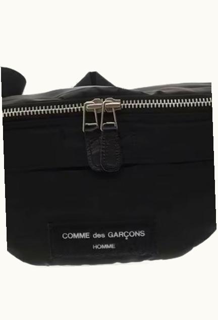 Comme Des Garçons Homme Comme Des Garçons Homme Logo Zip Bum Bag S/S 2023