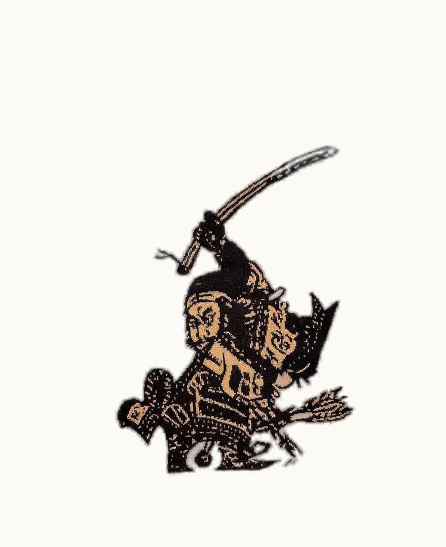 Supreme Supreme “samurai” Wool Knit Hazel Knitted Sweater A/W 2003