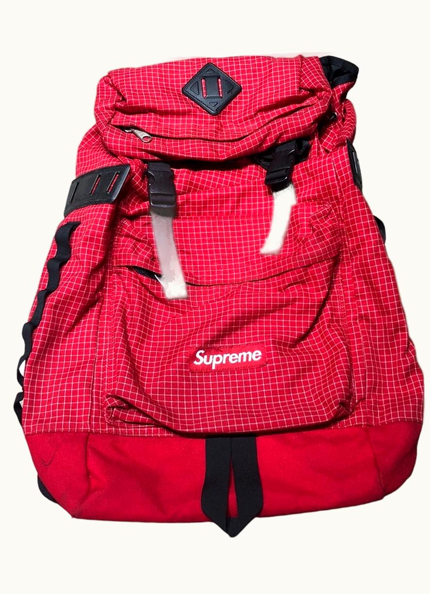 Supreme Supreme Grid Print Backpack A/W 2009