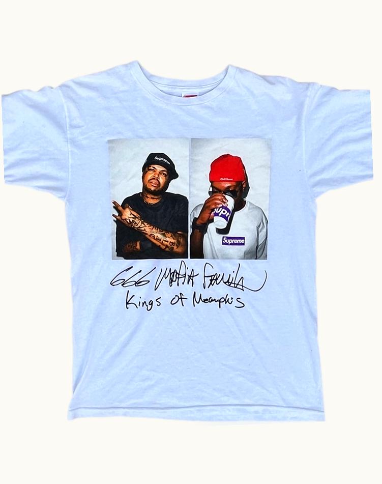 Supreme Supreme Three Six Mafia 666 Kings Of Memphis T-Shirt A/W 2012