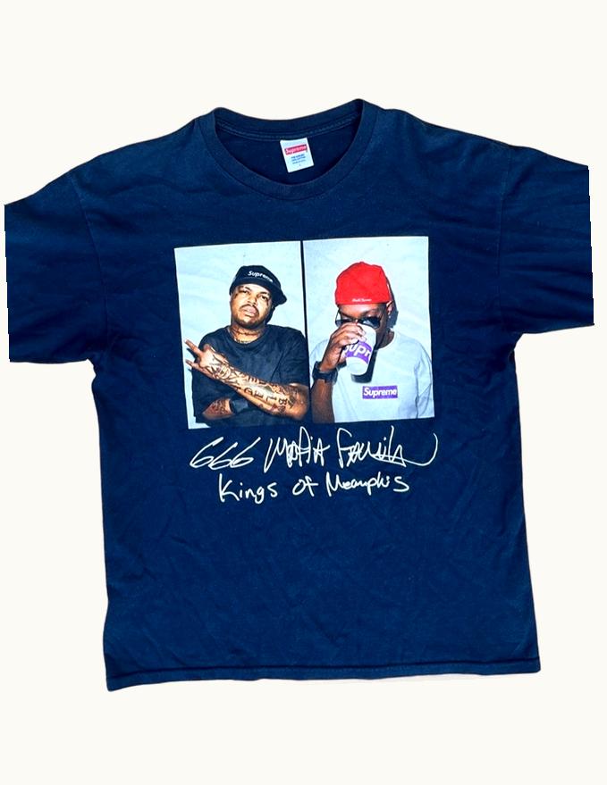 Supreme Supreme Three 6 Mafia 666 Kings Of Memphis T-Shirt A/W 2012