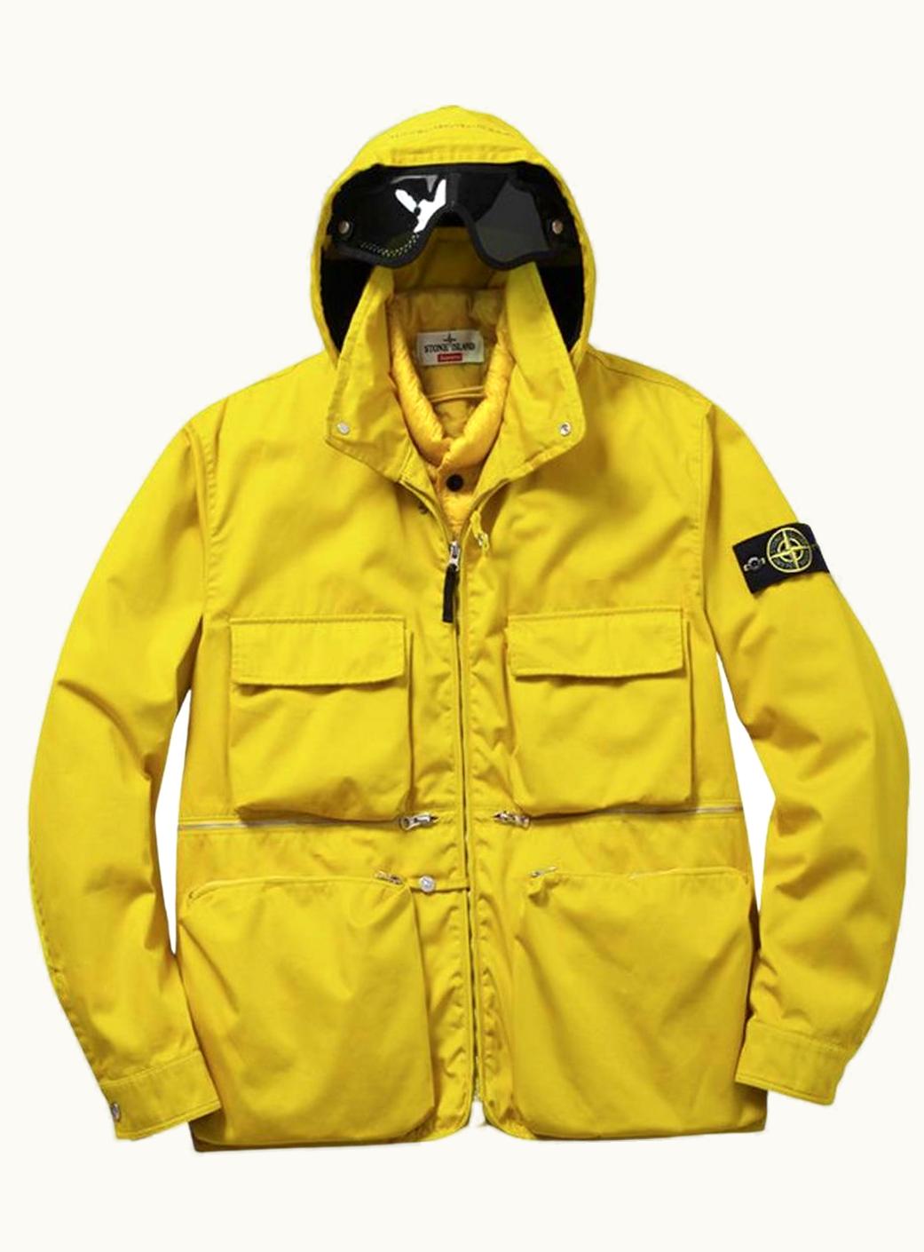Stone Island Stone Island Raso Gommato Cover Nero Jacket A/W 2014