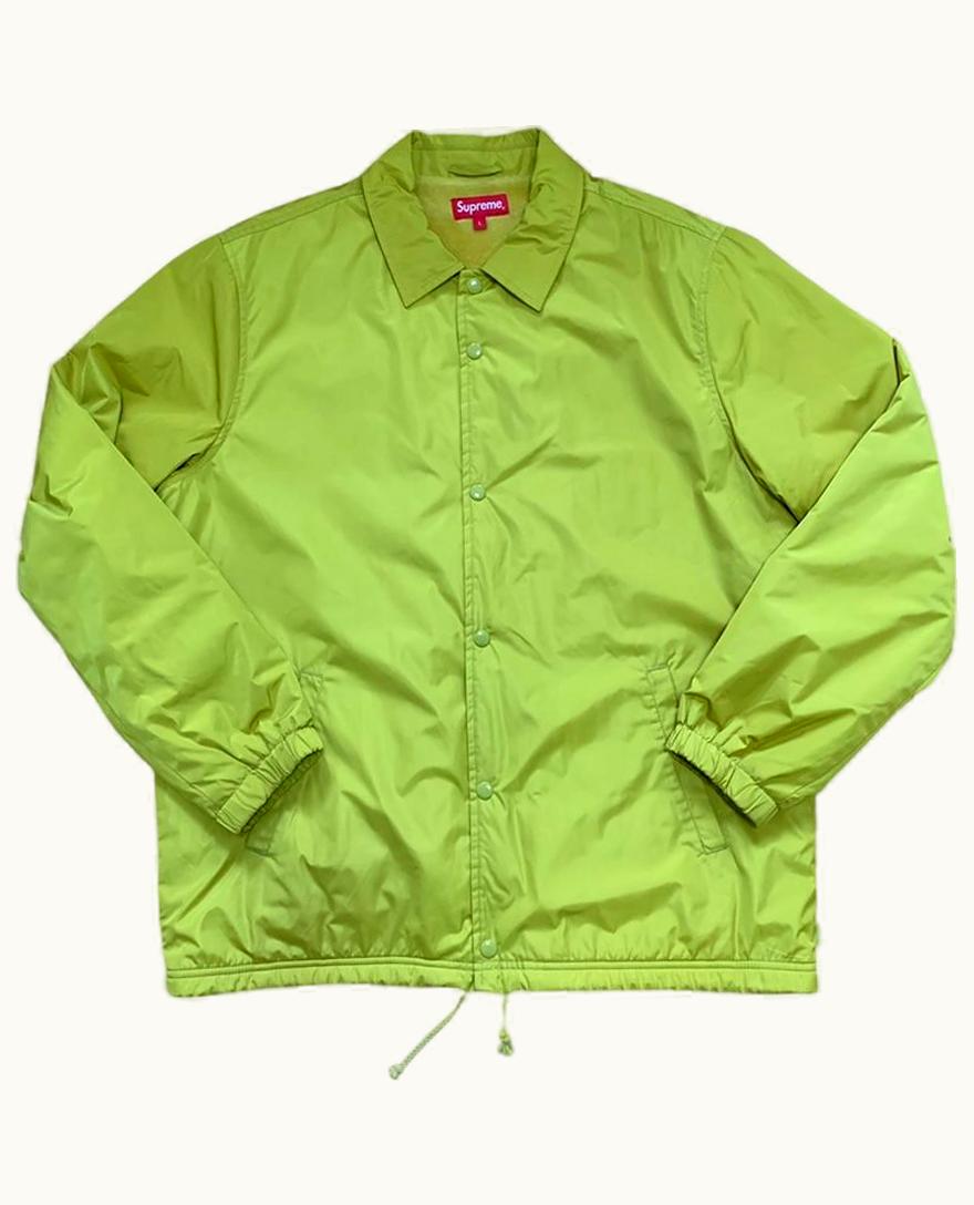 Supreme Supreme Old English Coach Jacket Gold / Mustard A/W 2016