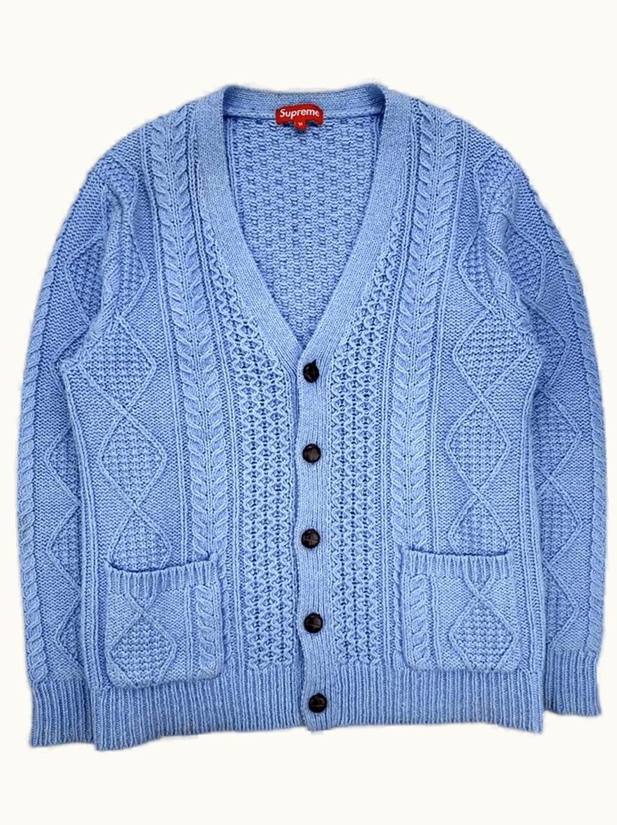 Supreme Supreme Cable Knit Cardigan A/W 2016