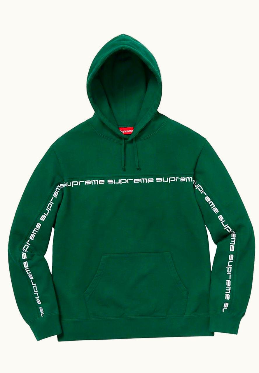 Supreme Supreme Text Stripe Hooded Sweatshirt A/W 2018 UZ1087474