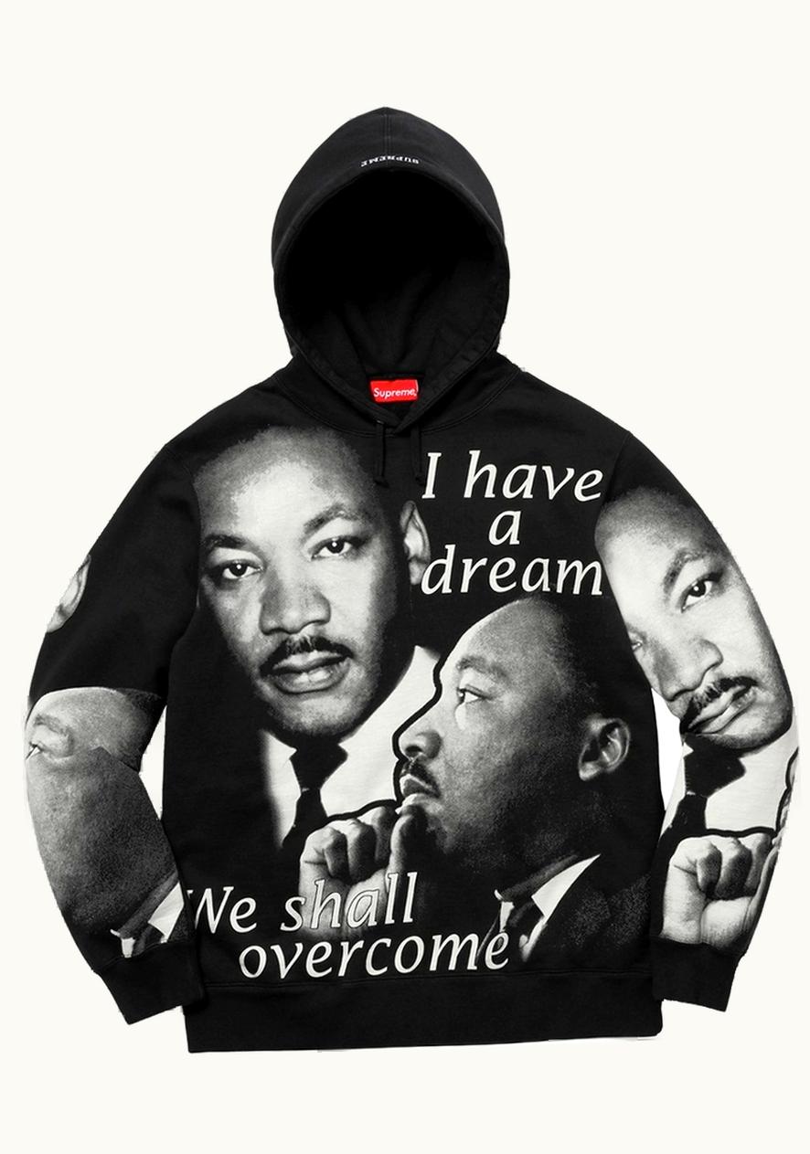 Supreme Supreme Martin Luther King I Have A Dream Hoodie S/S 2018