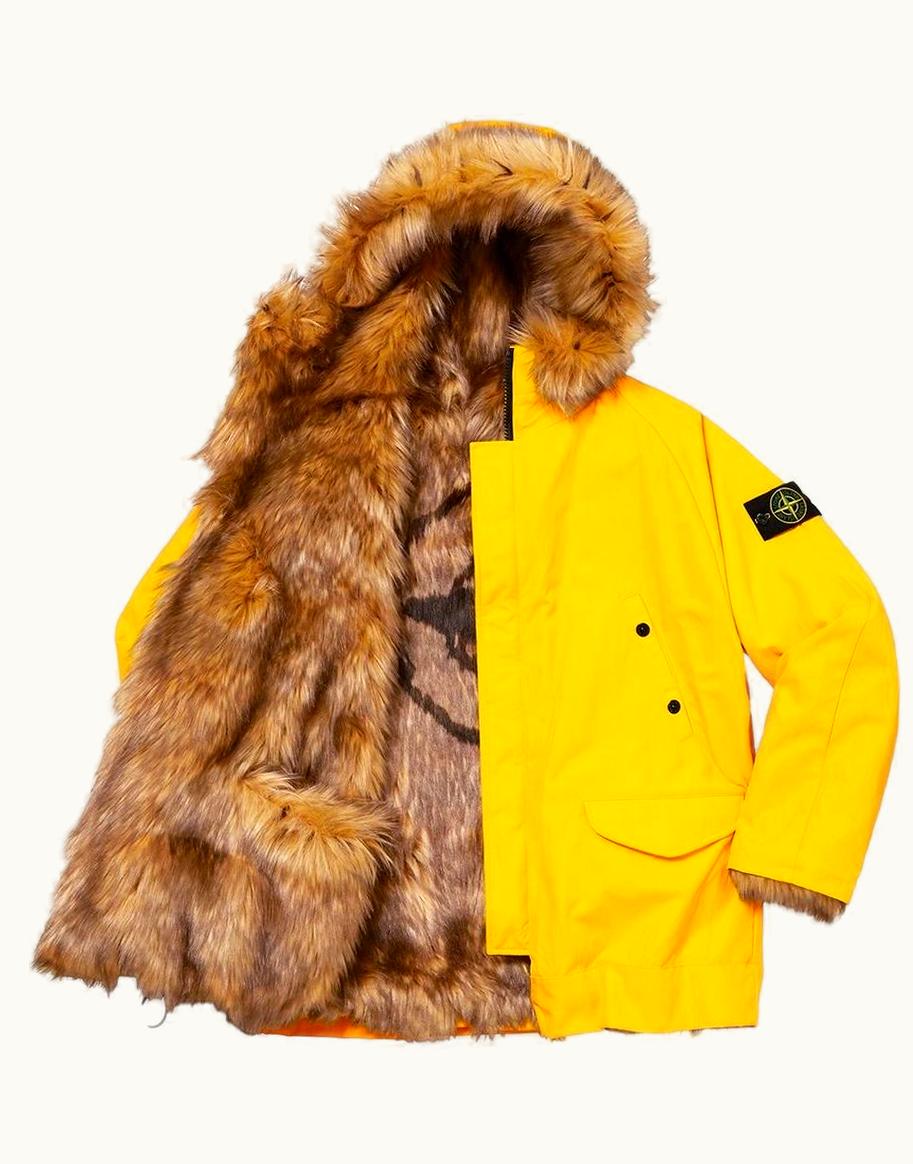 Stone Island Stone Island Formula Steel Reversible Fur Coat S/S 2020