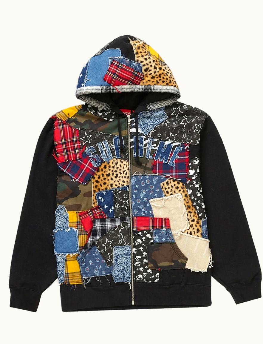 Supreme Supreme Patchwork Zip Hoodie A/W 2022
