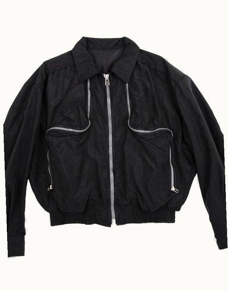 Issey Miyake Issey Miyake Multi Zip Utility Bomber Jacket S/S 1993