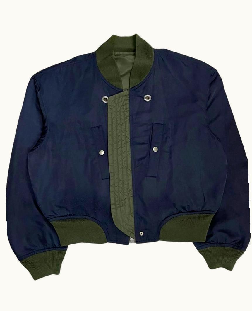 Issey Miyake Issey Miyake Reversible Stereo Ma-1 Bomber Jacket S/S 1994
