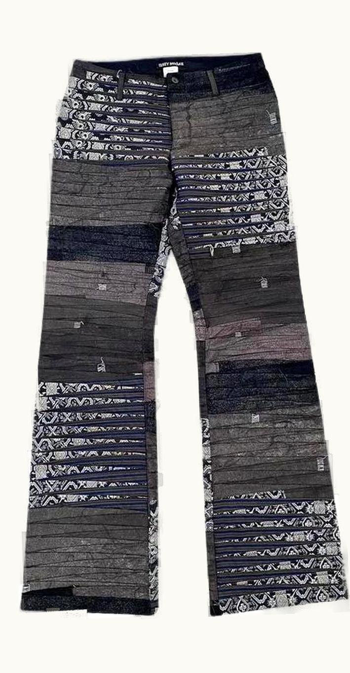Issey Miyake Issey Miyake Distressed Multi Layer Patchwork Pants A/W 1995