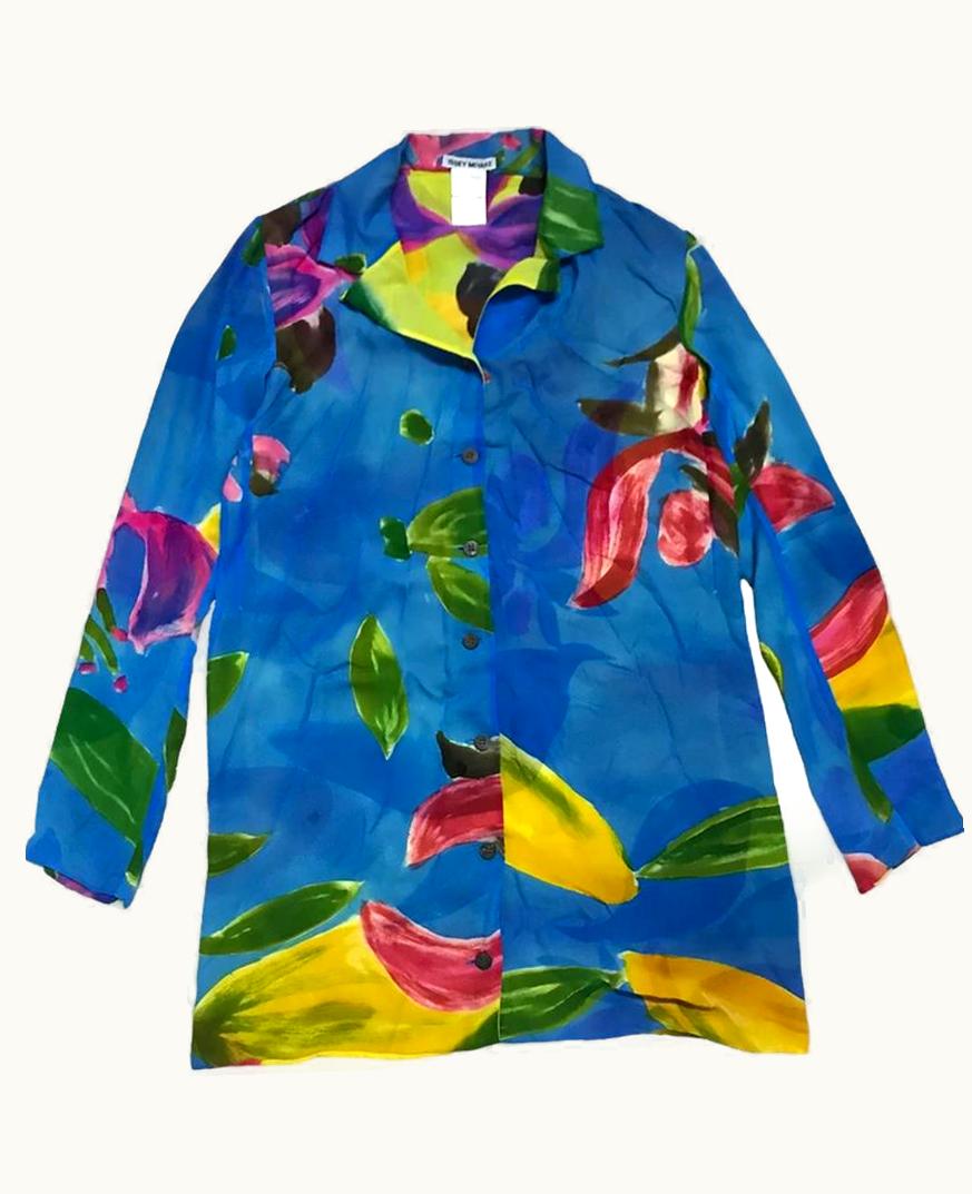 Issey Miyake Issey Miyake Tropical & Floral Reversible Shirt S/S 1996