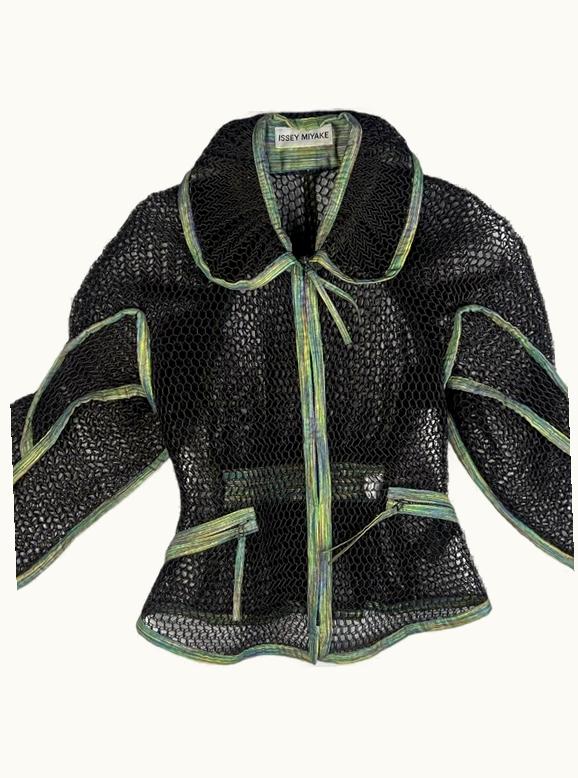 Issey Miyake Issey Miyake Honeycomb Mesh Blouson S/S 1997