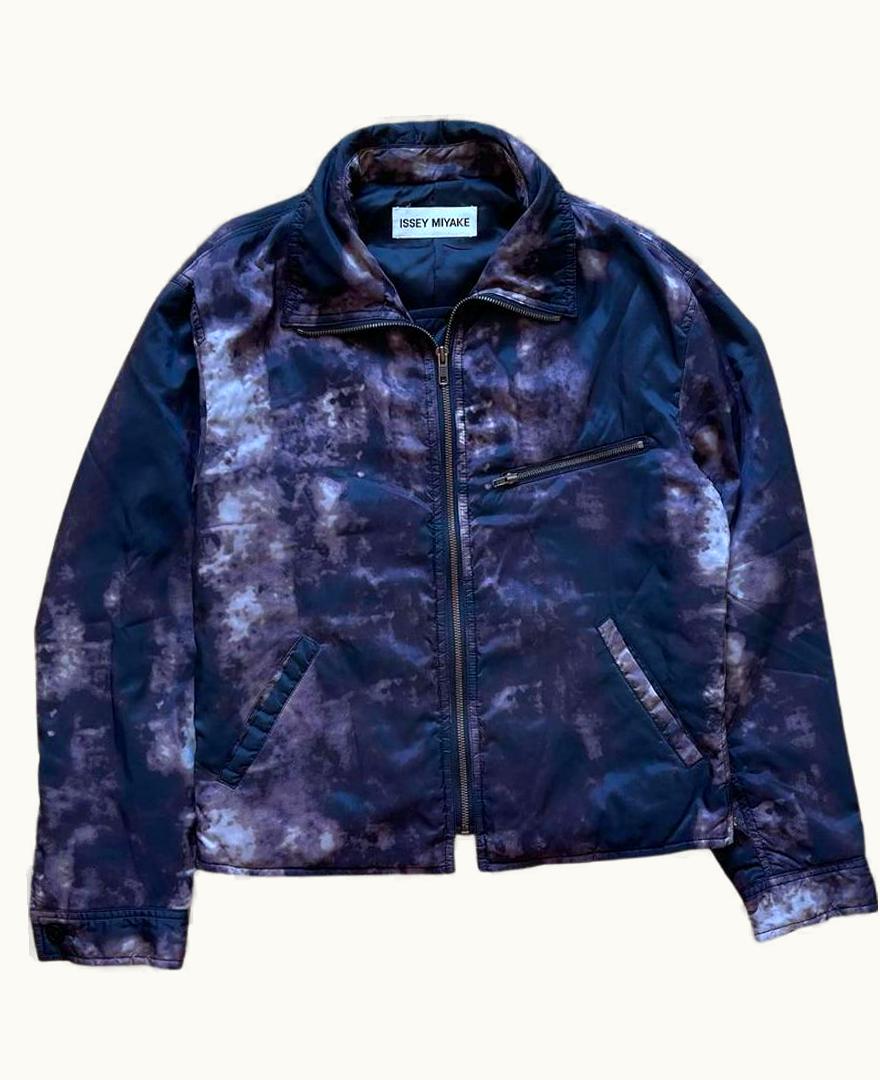 Issey Miyake Issey Miyake Synthetic Dyed Nylon Flight Jacket A/W 1998
