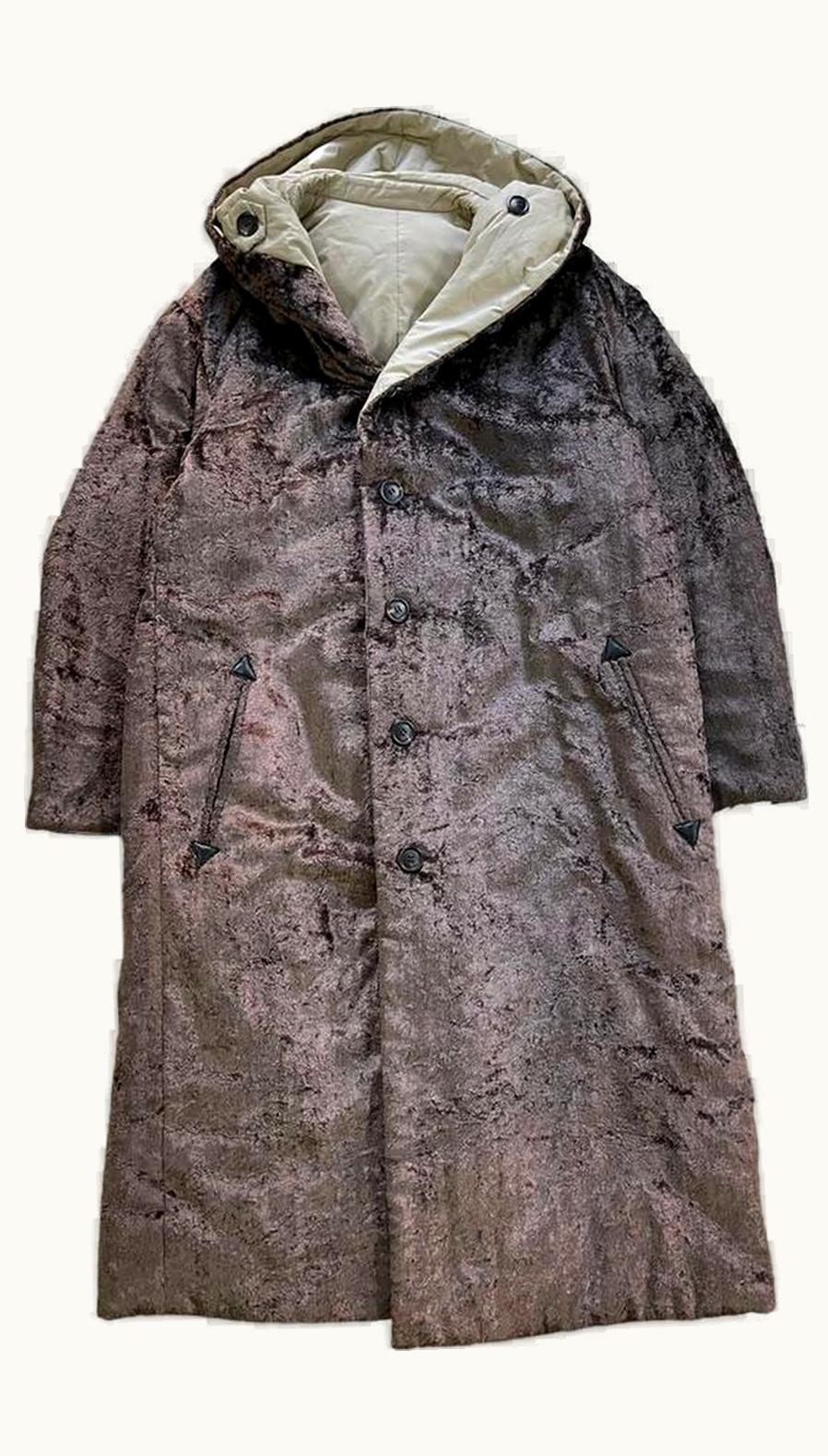 Issey Miyake Issey Miyake Heavy Mink Fur Reversible Overcoat A/W 1998