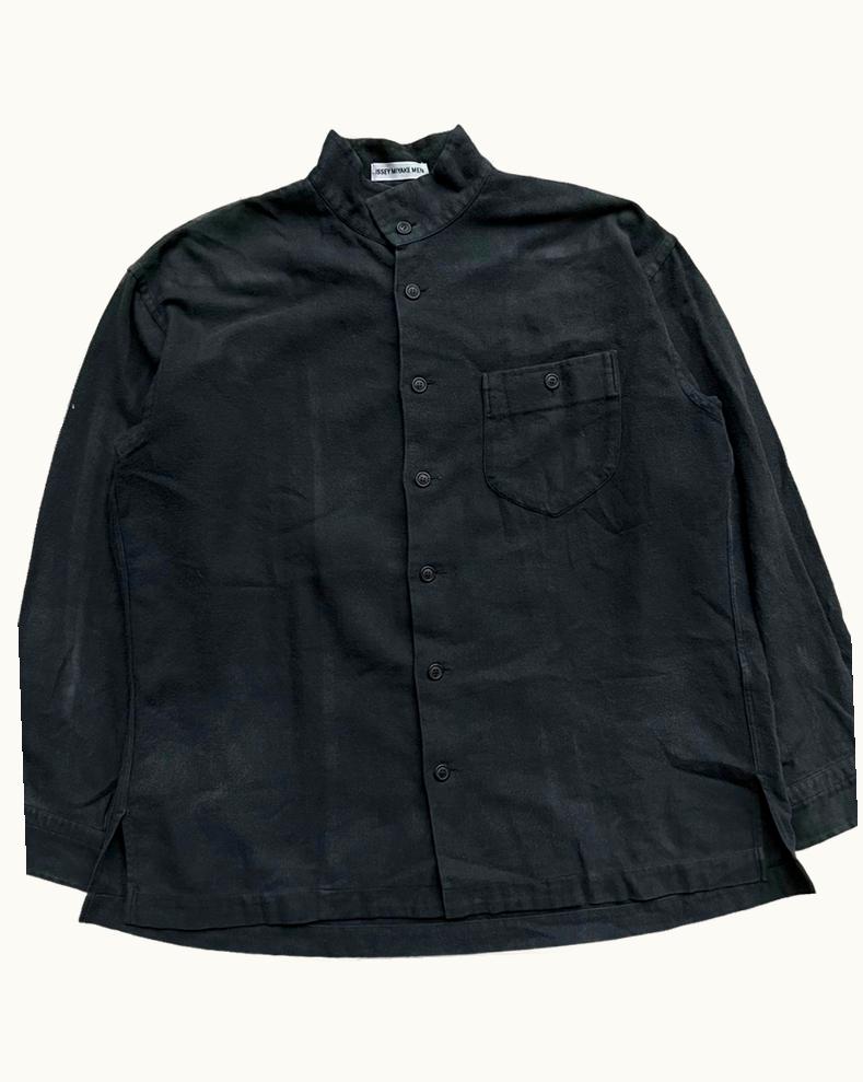 Issey Miyake Issey Miyake Heavy Cotton Mandarin Collar Shirt A/W 1998